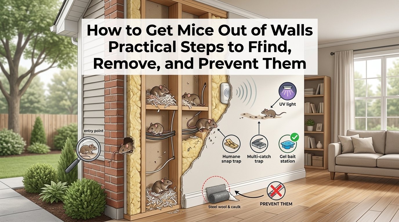 How to Get Mice Out of Walls Practical Steps to Find, Remove, and Prevent Them