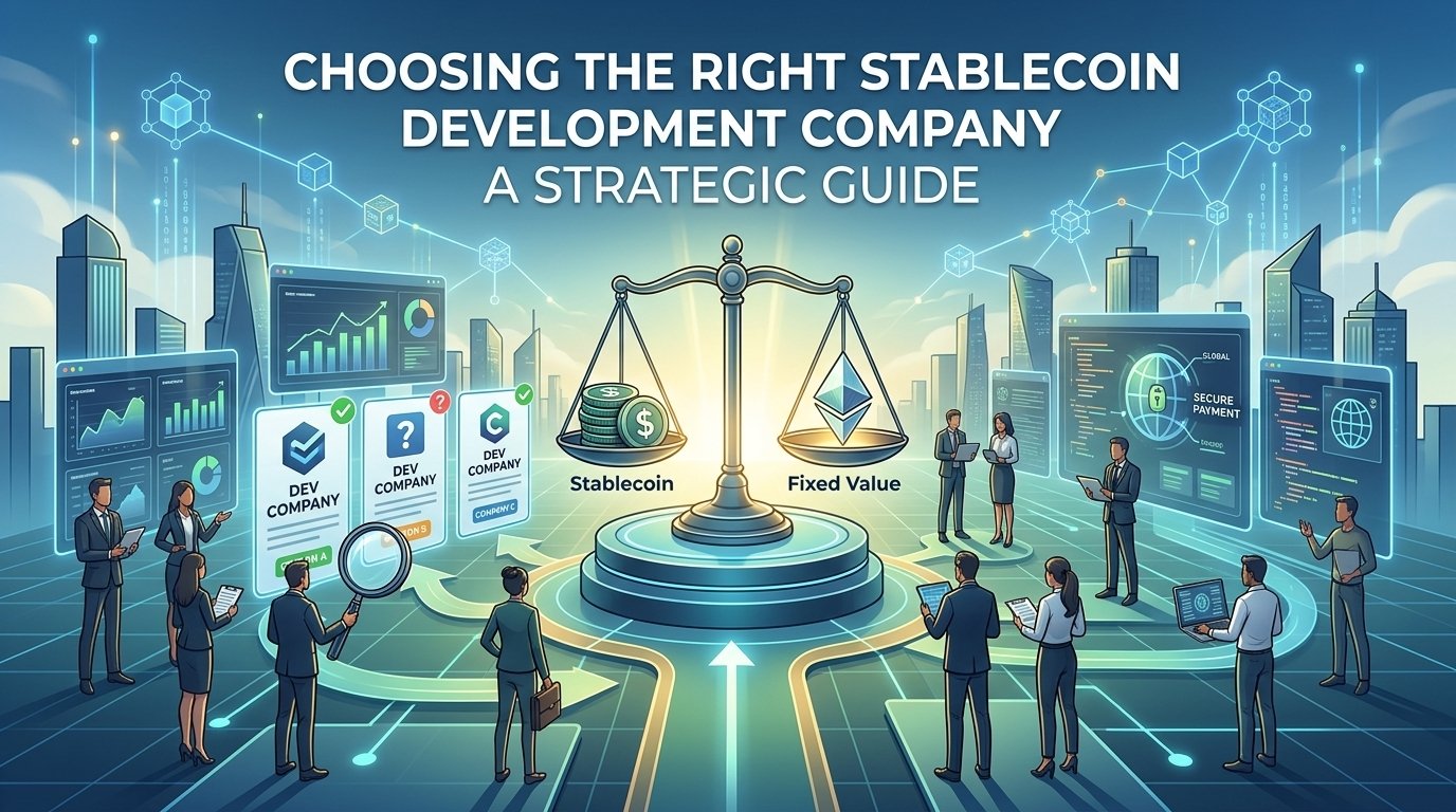 Choosing the Right Stablecoin Development Company A Strategic Guide