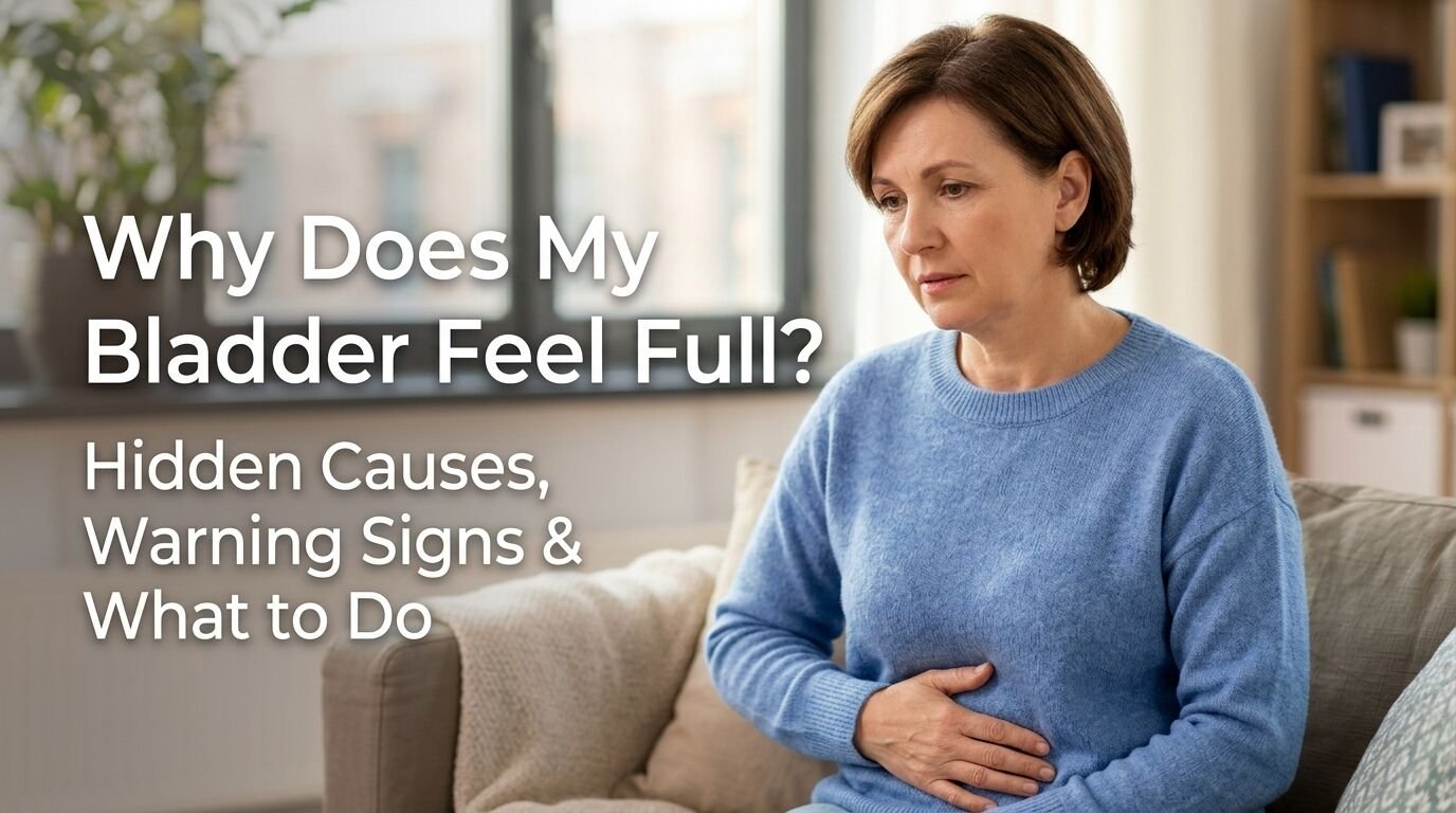 Why Does My Bladder Feel Full? Hidden Causes, Warning Signs & What to Do