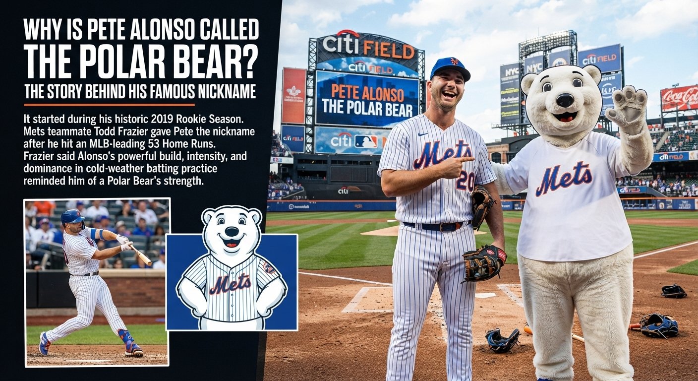 Why Is Pete Alonso Called the Polar Bear? The Story Behind His Famous Nickname