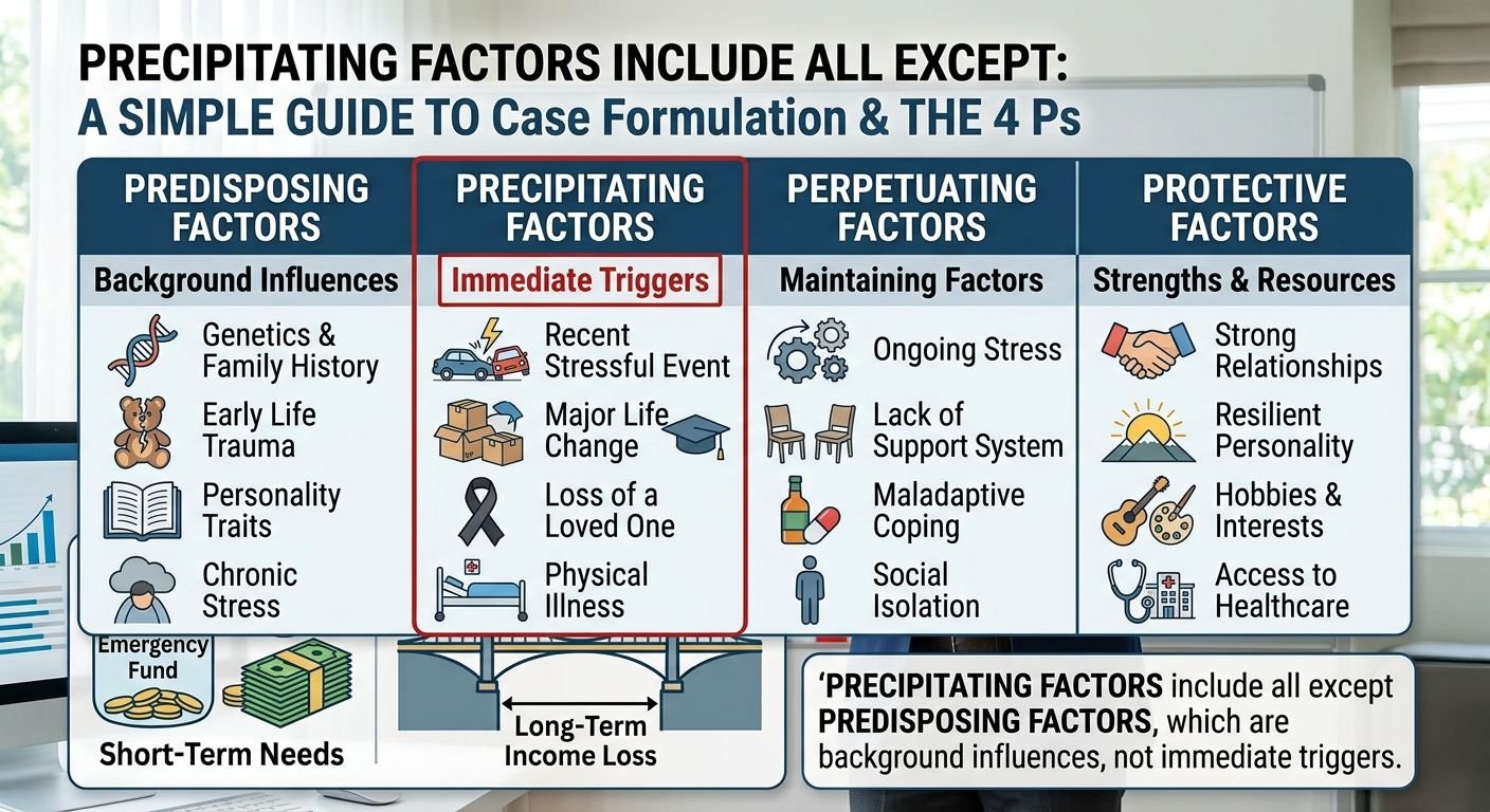 Precipitating Factors Include All Except: Powerful Guide to Avoid Common Mistakes 2026