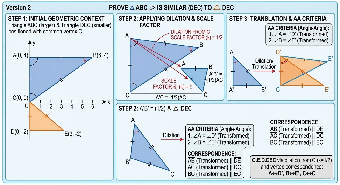 Master Which Diagram Can Be Used to Prove ABC DEC Using Similarity Transformations? (2026)
