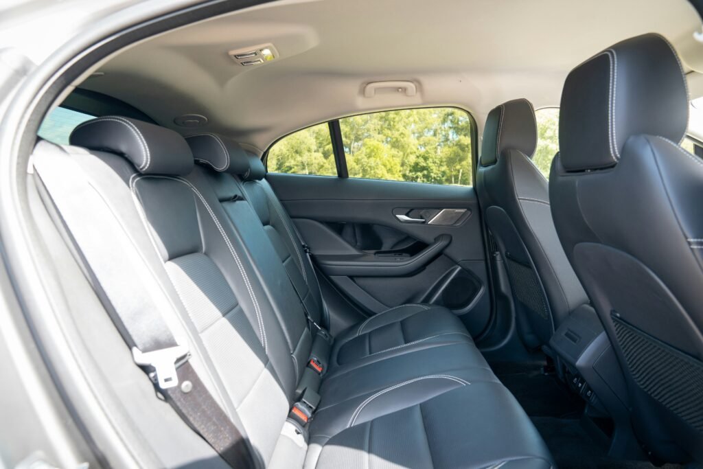 How to Get Gas Smell Out of Car Interior, Cabin & Trunk Safe Cleaning Methods covering fuel odor removal, car ventilation, fabric cleaning, and safety precautions.